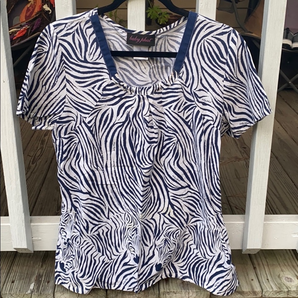 Baby Phat Scrub Top